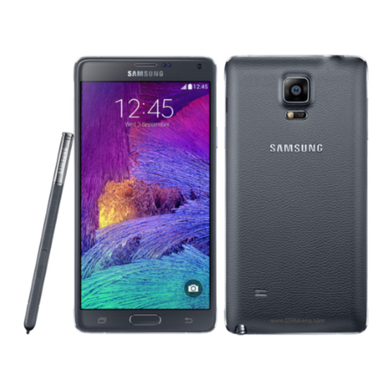 Samsung Galaxy Note 4 reparatie