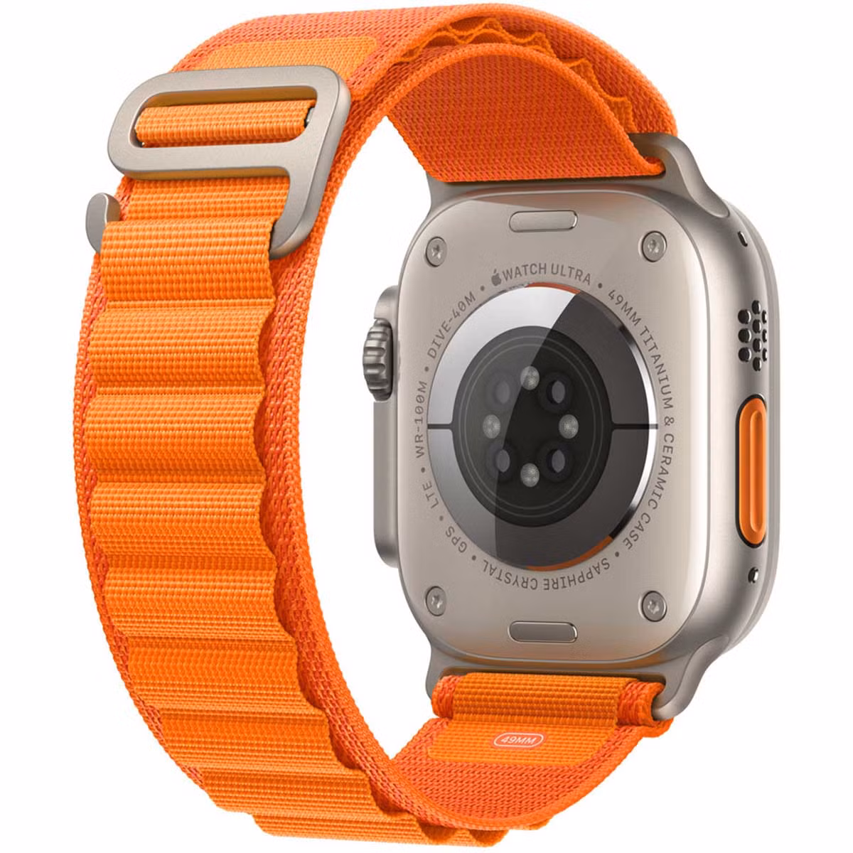 Apple Watch Ultra 49mm LTE Alpine Oranje - Afbeelding 2