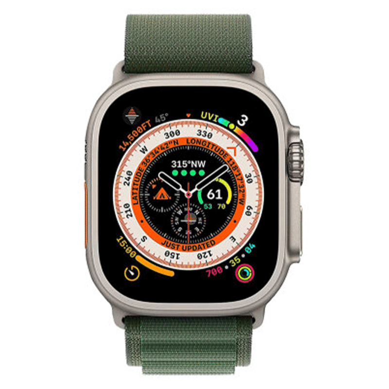 Apple Watch Ultra 49mm LTE Alpine Groen - Afbeelding 2