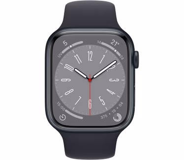 Apple Watch Series 6 40mm Zwart Sportband Zwart - Afbeelding 2