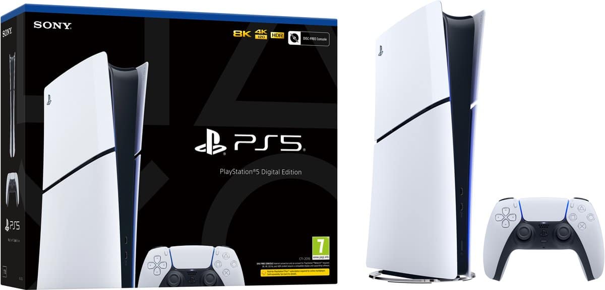 Sony Playstation 5 (PS5) Slim 1TB digital - Afbeelding 2