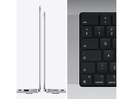 Apple MacBook Pro 2021 M1 | 16.2" | M1 Max | 32-Core GPU | 32 GB | 1 TB SSD | zilver | NL - Afbeelding 3