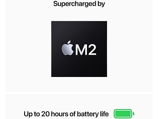 Apple MacBook Pro 2022 M2 | 13.3" | Touch Bar | M2 8-Core CPU | 10-Core GPU | 8 GB | 512 GB SSD | space gray - Afbeelding 4