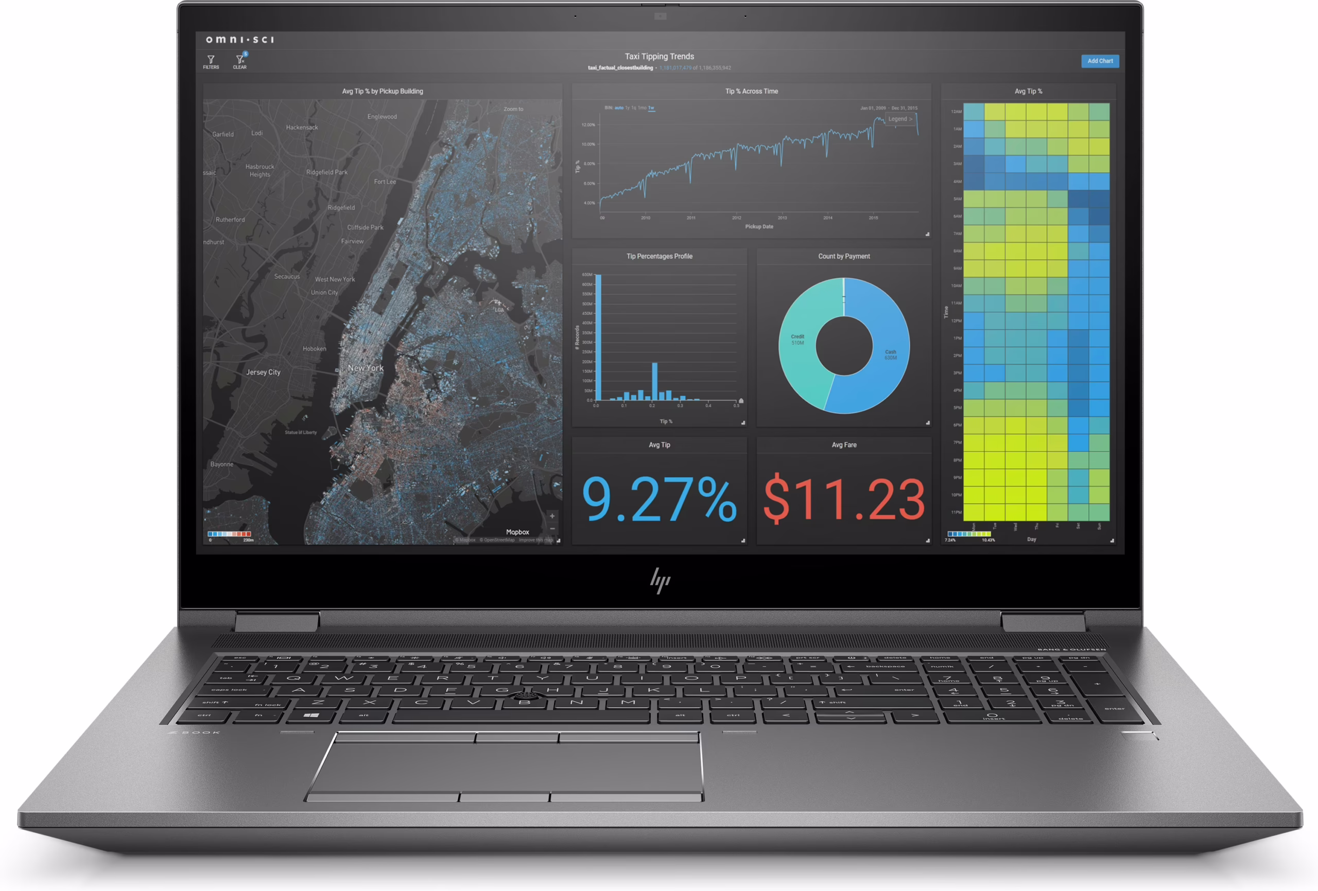 HP ZBook Fury 17 G7 | i7 | 17" 32 GB | 1TB SSD | Grijs Windows 11